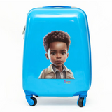 Dutchess and Duke Grayson Multicultural Kids’, 16-inch Carry-on, Hardside Upright Luggage- “Personalize Me”