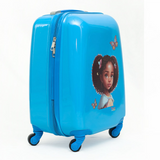 Dutchess and Duke Mariah Multicultural Kids’, 16-inch Carry-on, Hardside Upright Luggage- “Personalize Me”