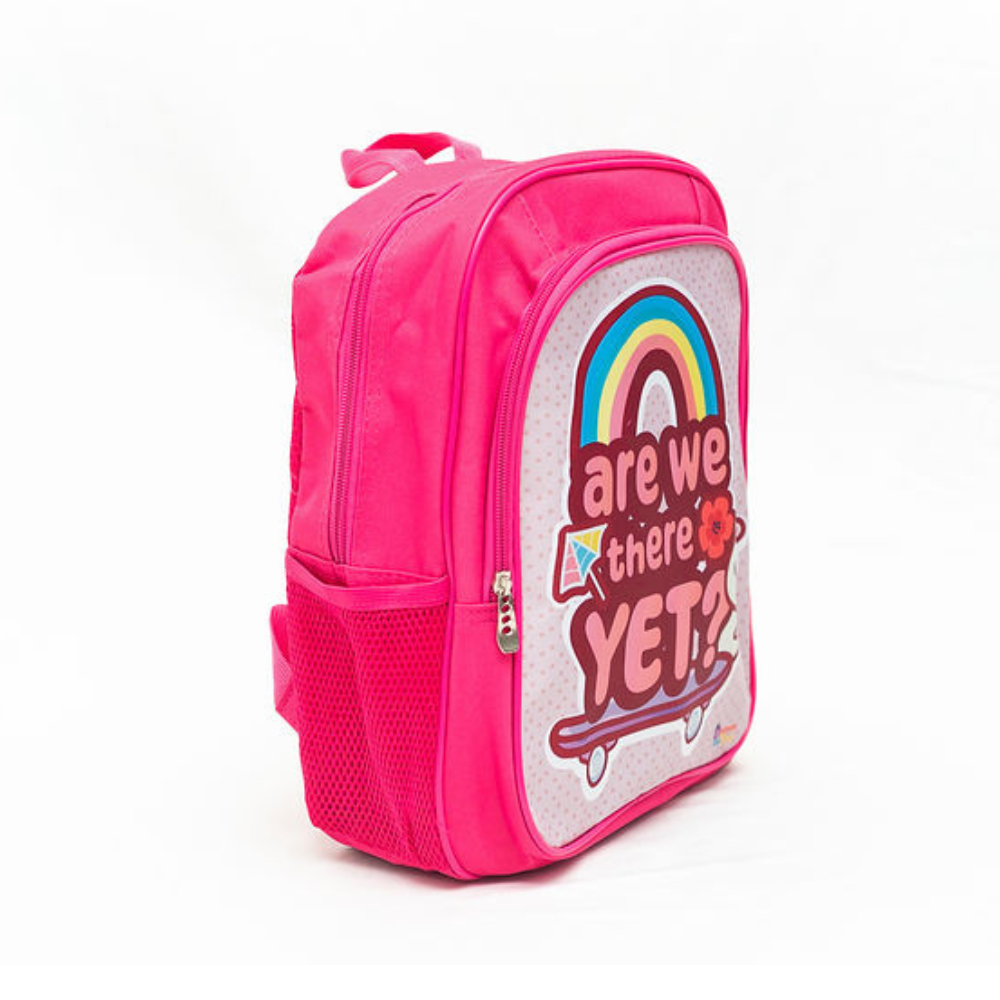 Are We There Yet? Pink Mini Backpack
