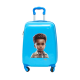Dutchess and Duke Grayson Multicultural Kids’, 18-inch Carry-on, Hardside Upright Luggage- “Personalize Me”
