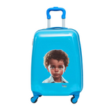 Dutchess and Duke Miles Multicultural Kids’, 16-inch Carry-on, Hardside Upright Luggage- “Personalize Me”