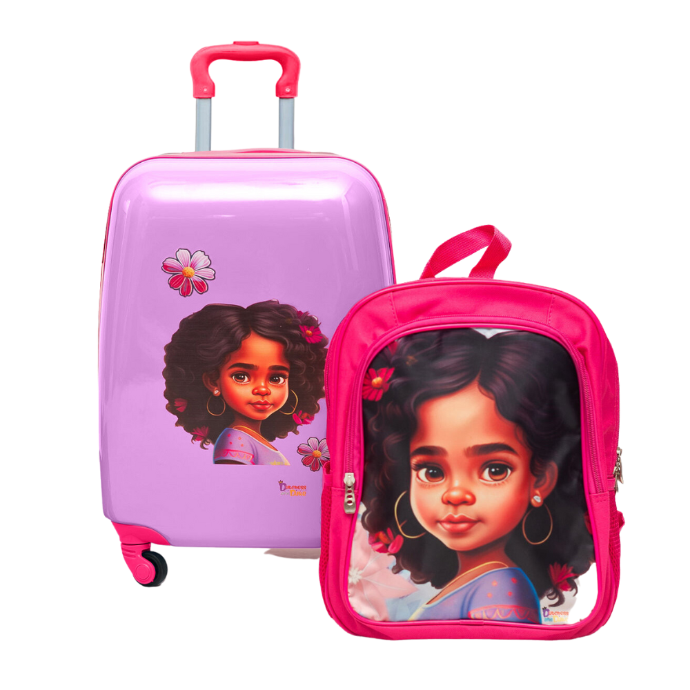 Dutchess and Duke Carmen Character Kids Carry-On Luggage Set