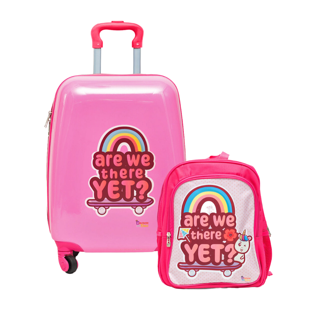 Are We There Yet? Pink Mini Backpack