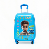 Dutchess and Duke Grayson Multicultural Kids’, 16-inch Carry-on, Hardside Upright Luggage- “Personalize Me”