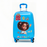 Dutchess and Duke Mariah Multicultural Kids’, 16-inch Carry-on, Hardside Upright Luggage- “Personalize Me”