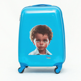 Dutchess and Duke Miles Multicultural Kids’, 16-inch Carry-on, Hardside Upright Luggage- “Personalize Me”